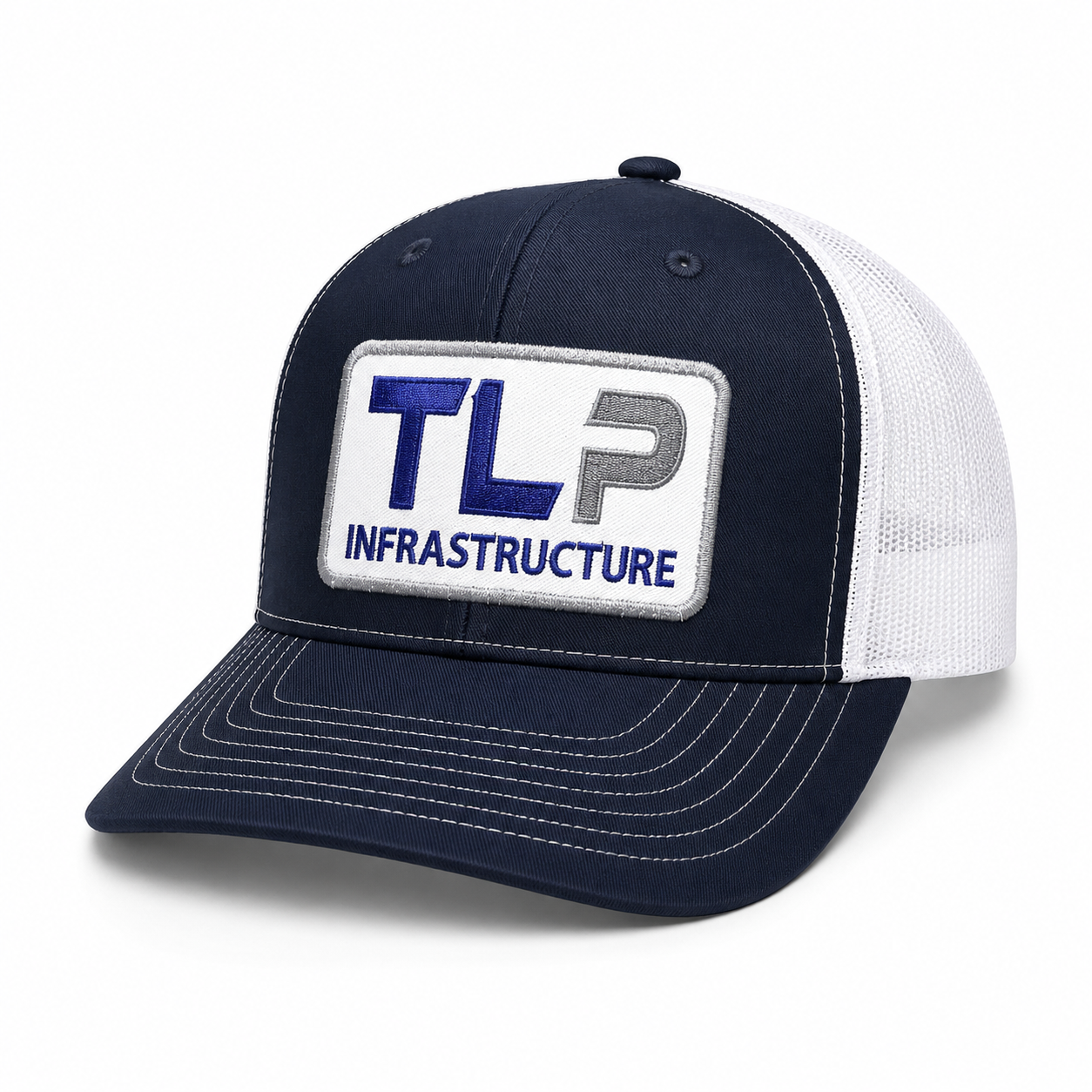 TLP Navy and white trucker